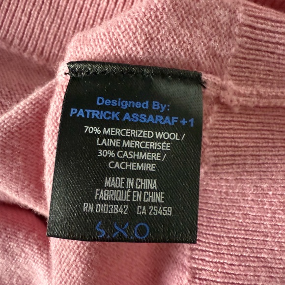 Patrick Assaraf Men’s wool cashmere sweater - Picture 2 of 3